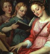 COXCIE, Michiel van Saint Cecilia oil painting reproduction